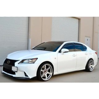 Logu vēja deflektori ar hromētu moldinglīsti (4 gab., HIC) Lexus GS 2011–2020 foto 3