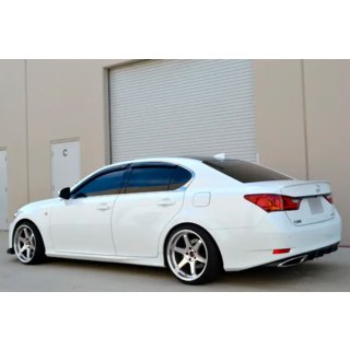 Logu vēja deflektori ar hromētu moldinglīsti (4 gab., HIC) Lexus GS 2011–2020 foto 4