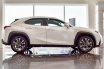 Lexus UX 2018– Logu vēja deflektori ar hromētu moldinglīsti (4 gab., HIC) foto 2