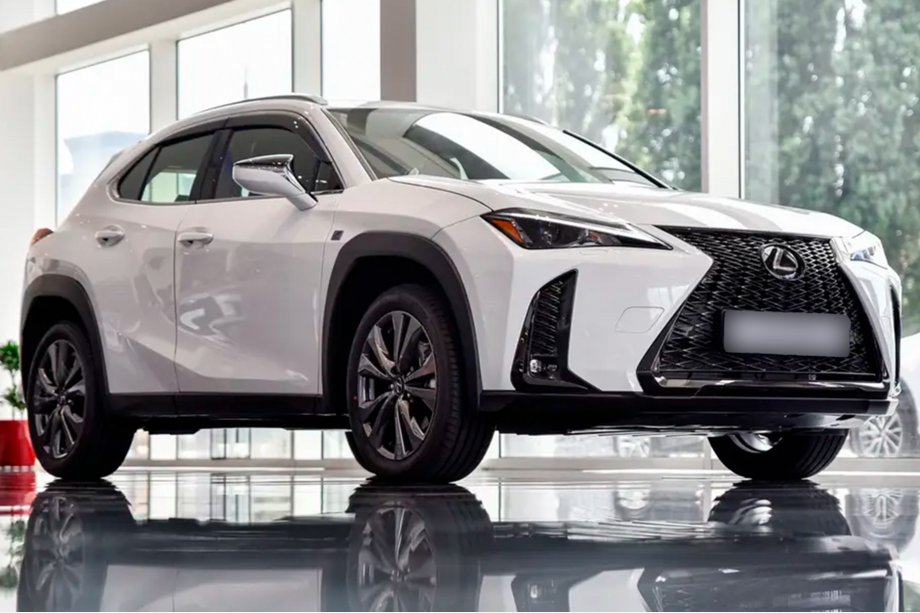 Lexus UX 2018– Logu vēja deflektori ar hromētu moldinglīsti (4 gab., HIC) Image