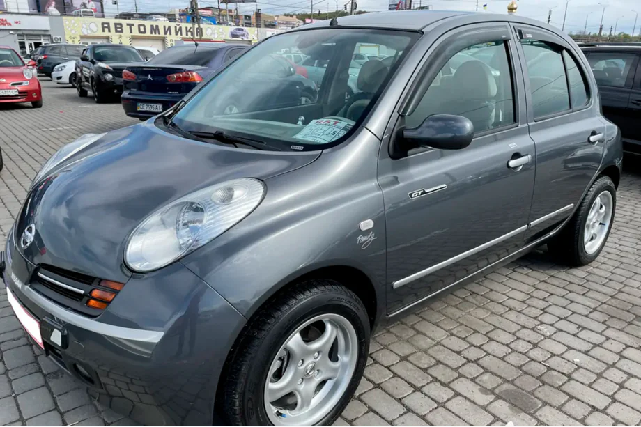 Nissan Micra K12 2003–2010 Logu vēja deflektori (4 gab., HIC) Foto 3