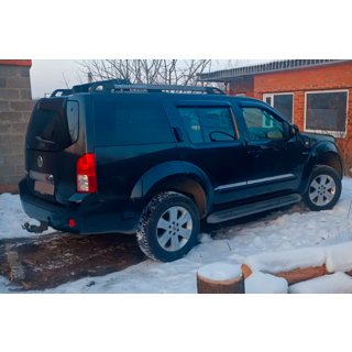 Logu vēja deflektori (4 gab., HIC) Nissan Pathfinder R51 2005–2014 foto 4