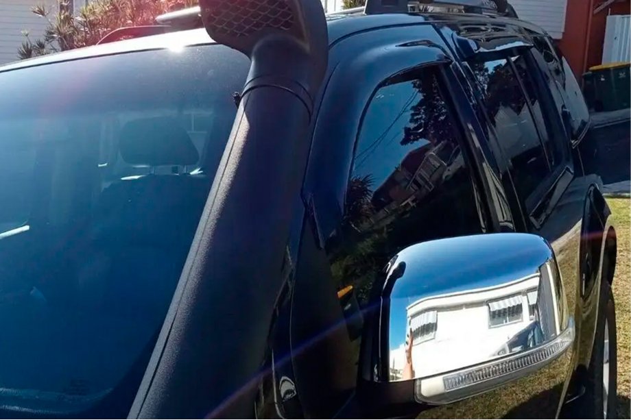 Nissan Pathfinder R51 2005–2014 Logu vēja deflektori (4 gab., HIC) Foto 6