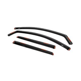 Ieliekamie logu vēja deflektori (4 gab., HIC) Nissan Qashqai 2014–2021 foto 2