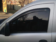 Opel Combo 2002–2012 Ieliekamie logu deflektori (2 gab., HIC) foto 3