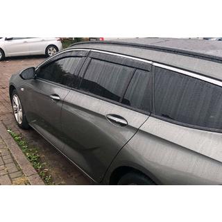 Logu vēja deflektori ar hromētu līsti SW (4 gab., HIC) Opel Insignia 2017–2022 foto 1