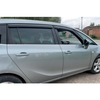 Logu vēja deflektori (4 gab., HIC) Opel Zafira C Tourer 2011–2019 foto 3
