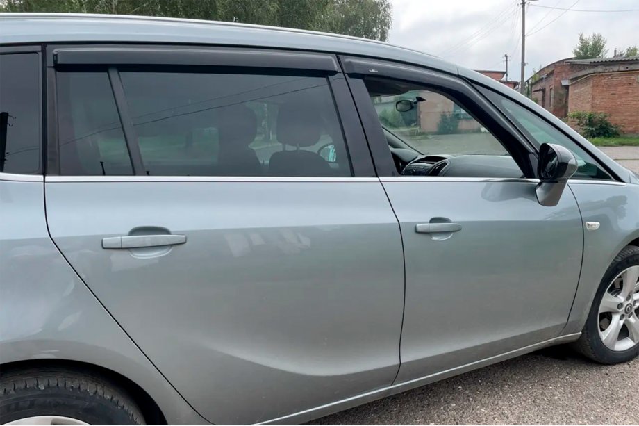 Opel Zafira C Tourer 2011–2019 Logu vēja deflektori (4 gab., HIC) Foto 3