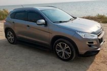 Peugeot 4008 2012–2017 Logu vēja deflektori (4 gab., HIC) foto 7
