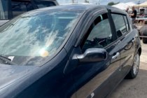 Renault Clio III 2005–2012 Logu deflektori HB (4 gab., HIC) foto 3