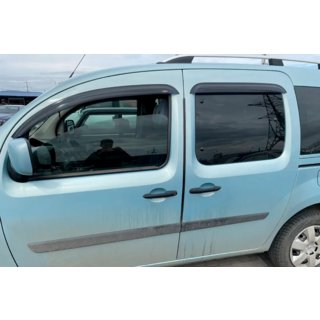 Logu vēja deflektori (4 gab., HIC) Mercedes Citan 2013–2021 foto 2