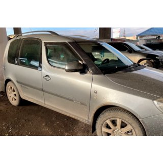 Logu vēja deflektori (4 gab., HIC) Skoda Roomster 2006–2015 foto 1