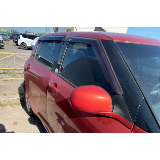 Logu vēja deflektori (4 gab., HIC) Suzuki Swift 2005–2010 foto 1