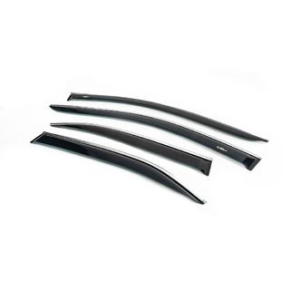 Logu vēja deflektori ar hroma līsti (USA, 4 gab., HIC) Toyota Camry 2006–2011 foto 2