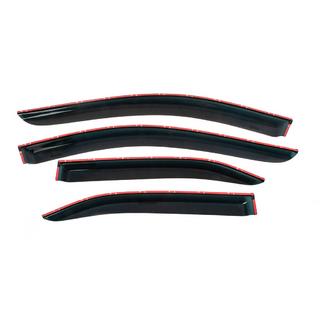 Logu vēja deflektori ar hroma līsti (USA, 4 gab., HIC) Toyota Camry 2006–2011 foto 3