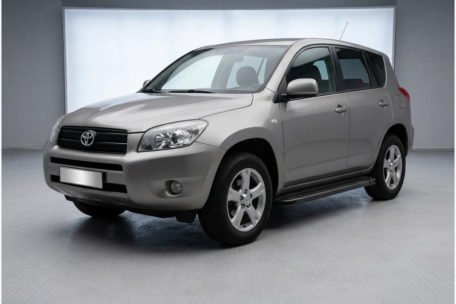 Toyota Rav 4 2006–2013 Maya V2 Black sānu pakāpieni (2 gab., alumīnijs) Image