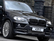 BMW X5 E70 2007–2013 Bamperu uzliku komplekts (krāsošanai) foto 2