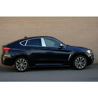 Hromēto logu apmaļu komplekts (18 gab.) BMW X6 F16 2014–2019 foto 1