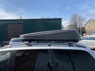KX jumta bokss, atverams no abām pusēm, matēti pelēks (520 l) foto 4