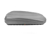 KX jumta bokss, atverams no abām pusēm, matēti pelēks (520 l) foto 12