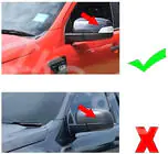 Ford Ranger 2011–2022 Spoguļu uzlikas 2015+ (BMW-style, 2 gab.) foto 6