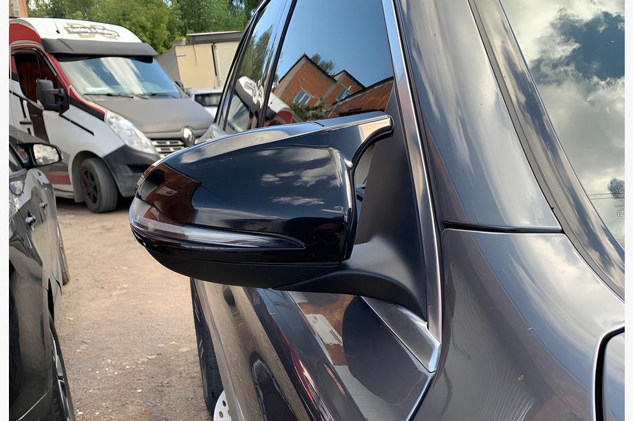 Mercedes GLC Coupe C253 2016–2023 AMG-Look spoguļu uzlikas (2 gab.) Foto 6