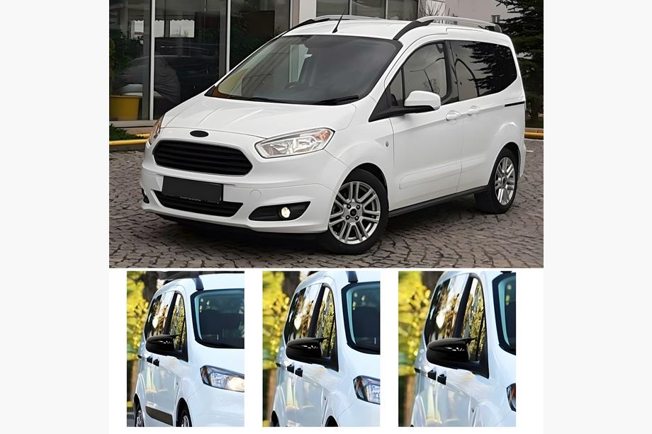 Ford Courier 2014–2023 Spoguļu uzlikas BMW-style (2018↗, 2 gab.) Foto 5