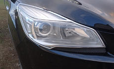 Ford Kuga/Escape 2013–2019 Hromētas priekšējo lukturu uzlikas 2013-2016 (ABS) foto 5