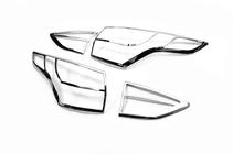 Ford Kuga/Escape 2013–2019 Aizmugurējo lukturu hroma uzlikas 2013-2016 (ABS) foto 6