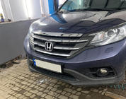 Honda CRV 2012–2016 Motora pārsega malas uzlika (ABS) foto 2