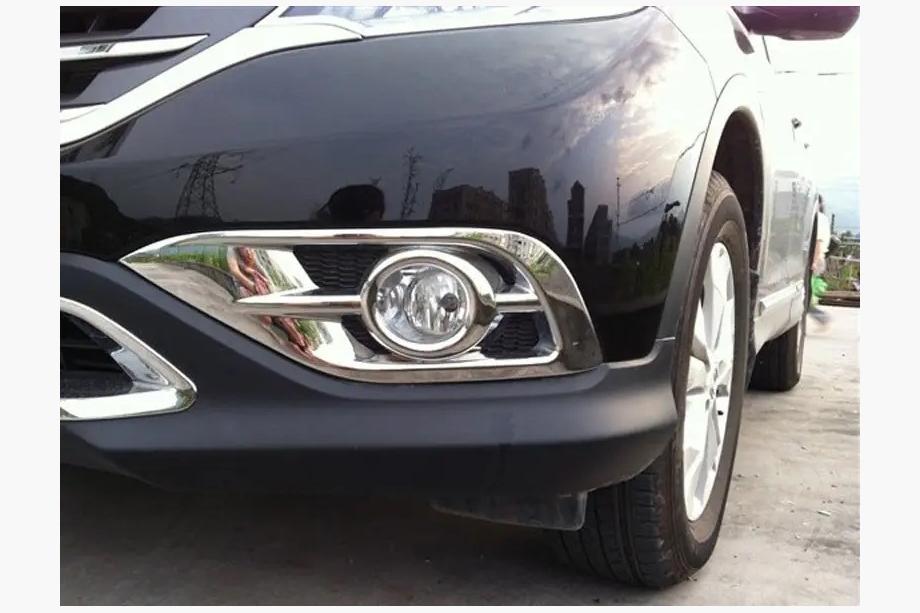 Honda CRV 2012–2016 Hroma miglas lukturu apdares uzlikas 2012-2015 (2 gab., ABS) Image