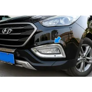 Hroma uzlikas miglas lukturiem Ķīnas versijai (2 gab.) Hyundai IX-35 2010–2015 foto 1