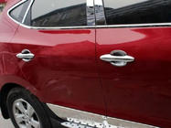 Hyundai IX-35 2010–2015 Hromēti durvju rokturu iedobumu pārsegi (4 gab., ABS) foto 2