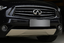 Infiniti QX70 2013–2019 Libao priekšējā bampera uzlika (plastmasa) foto 1