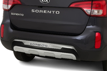 Kia Sorento II XM 2009–2014 Aizmugurējā bufera uzlika (2013-2015) foto 1