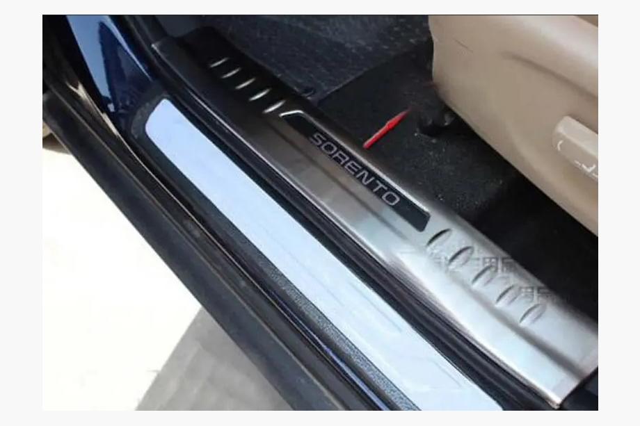 Kia Sorento II XM 2009–2014 Iekšējo sliekšņu uzlikas Libao 2013+ (4 gab., nerūsējošais tērauds) Image