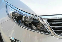 Kia Sportage 2010–2015 Priekšējo lukturu uzlikas Libao (plastmasa) foto 1