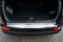 Kia Sportage 2015–2021 Aizmugurējā bampera aizsarguzlika Libao 2015-2018 (nerūsējošais tērauds) foto 1