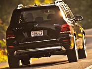 Mercedes GLK class X204 2008–2015 Priekšējā un aizmugurējā bampera lūpa Libao 2008-2012 (nerūsējošais tērauds) foto 4