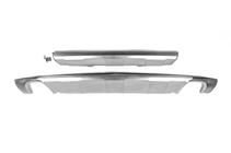 Mercedes GLK class X204 2008–2015 Priekšējā un aizmugurējā bampera lūpa Libao 2008-2012 (nerūsējošais tērauds) foto 1