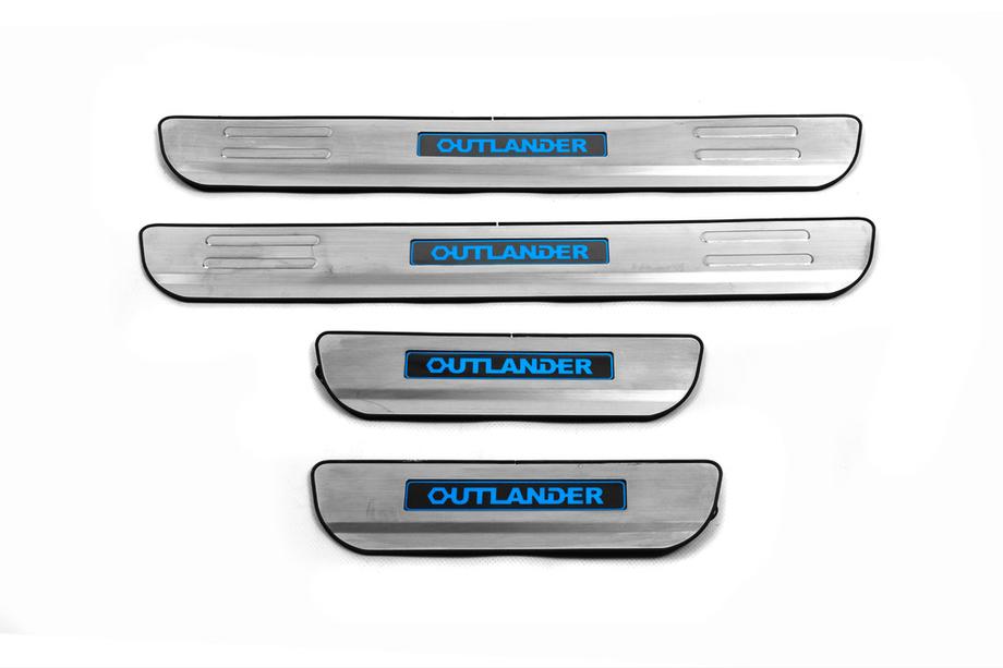 Mitsubishi Outlander 2012–2021 Sliekšņu uzlikas Libao (4 gab., nerūsējošais tērauds) Image