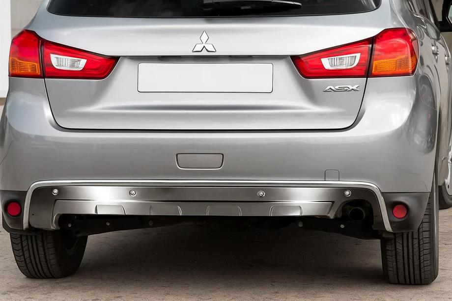 Mitsubishi ASX 2010–2023 Priekšējais un aizmugurējais lūpas spoilers (2013-2016) Foto 2