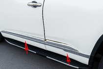 Toyota Highlander 2013–2019 Hromētas durvju līstes Libao (ABS) foto 4