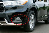Toyota Highlander 2013–2019 Hromētas miglas lukturu uzlikas Libao (2013-2016 ABS) foto 1