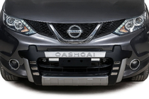 Nissan Qashqai 2014–2021 Priekšējā bampera lūpa Libao 2014-2016 (plastmasa) foto 1