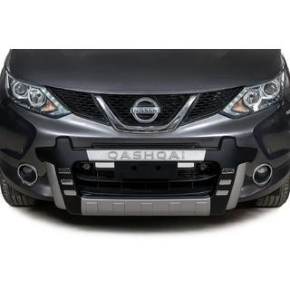 Priekšējā bampera lūpa Libao 2014-2016 (plastmasa) Nissan Qashqai 2014–2021 foto 1
