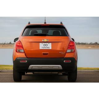 Hromēti aizmugurējo miglas lukturu uzlikas 2013-2016 (2 gab., ABS) Chevrolet Trax 2012–2023 foto 1