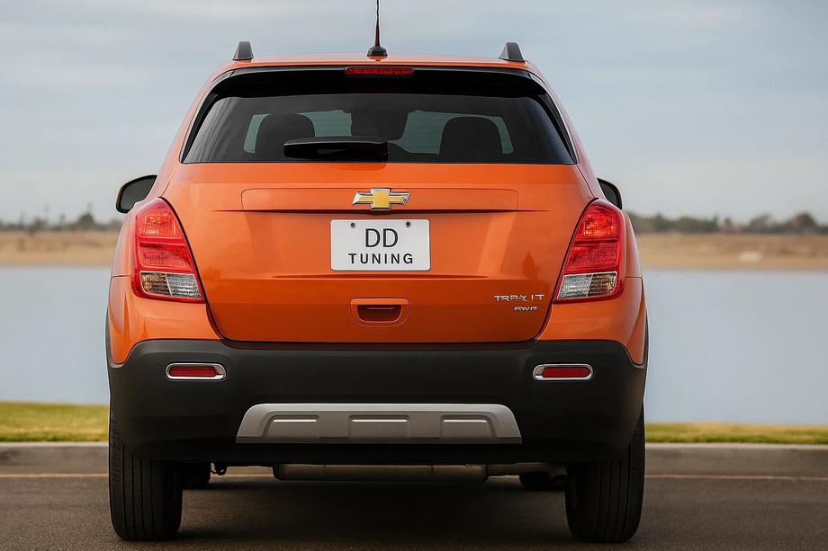 Chevrolet Trax 2012–2023 Hromēti aizmugurējo miglas lukturu uzlikas 2013-2016 (2 gab., ABS) Foto 1