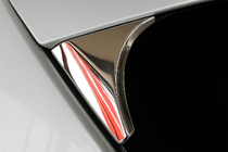 Nissan Qashqai 2014–2021 Apdares uzlikas zem spoilera Libao (2 gab., plastmasa) foto 2