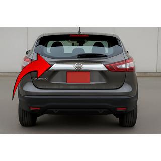 Uzliktnis virs numura zīmes Libao (plastmasa) Nissan Qashqai 2014–2021 foto 1